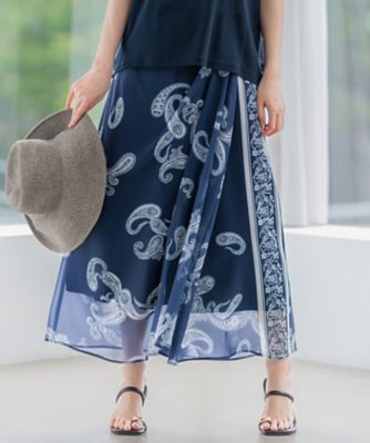 2024AW 23区 Ratti ペイズリースカートsize36