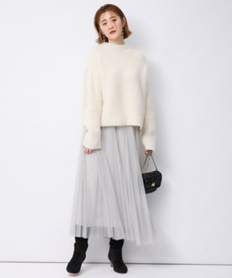 洗える】チュール プリーツ スカート（SKWOCS0012