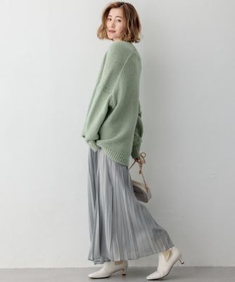 23区 スカート ホイルプリントプリーツ : ZOZOTOWN Yahoo!店
