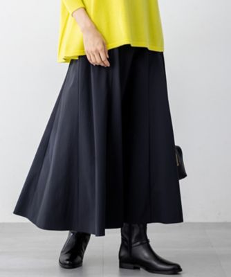 洗える】ストレッチタイプライター フレア スカート