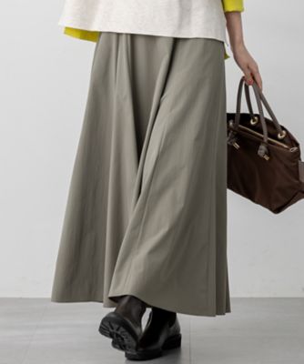 洗える】ストレッチタイプライター フレア スカート