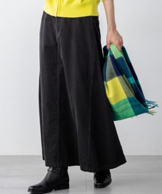 23区 (Women)/ニジュウサンク【Oggi11月号掲載/洗える】コットン コーデュロイ スカート(SKWOGW0421) 004_グレー ロングスカート【三越伊勢丹/公式】