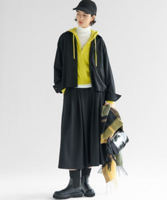 23区 洗える ウールミルドジャジー タックスカート 40 美品 23区 洗える ウールミルドジャジー タックスカート 40 美品 23区