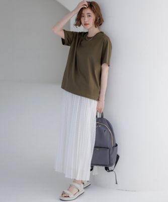 レース プリーツスカート（SKWOLM0419） | 23区 (Women
