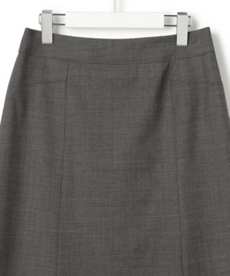 セットアップ着用】ファインネスウール フレア スカート