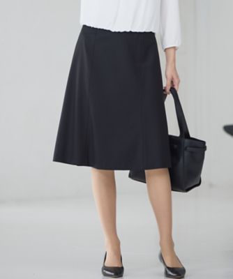 セットアップ着用】ファインネスウール フレア スカート