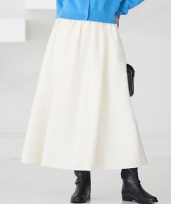 ＜23区 (Women)＞【洗える】フルーフィーツイル　フレア　スカート（ＳＫＷＯＬＳ００１７）
