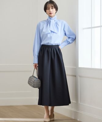 洗える】フルーフィーツイル フレア スカート（SKWOLS0017