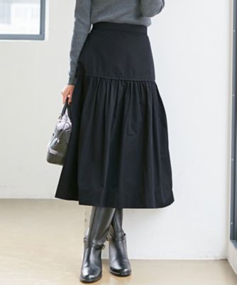 ＜23区 (Women)＞メモリータフタ　ティアード　スカート（ＳＫＷＯＮＡ０２０９）