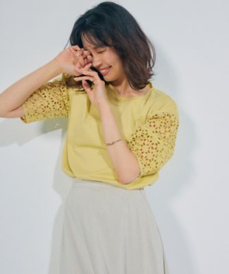 セットアップ対応】リネンレーヨンストレッチ フレア スカート