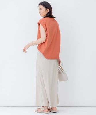 23区 フィブリルツイル ナロースカート STORY7月号掲載】フィブリルツイル ナロースカート