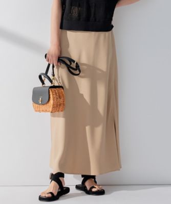 23区 フィブリルツイル ナロースカート 23区 【先行予約】フィブリルツイル ナロースカート （グレー系