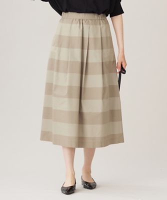 ＜自由区 L (Women/大きいサイズ)＞【カタログ掲載・洗える】スラブシャンタン　スカート（ＳＫＷＲＣＡ０２０３）