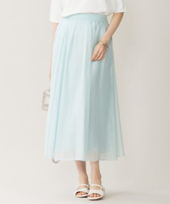 洗える】エアリータック スカート（SKWRCM0413） | 自由区 L