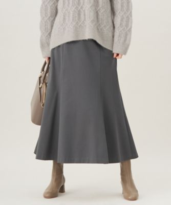 ＜自由区 L (Women/大きいサイズ)＞【セットアップ対応・洗える】エアーポンチ　スカート（ＳＫＷＲＣＷ０４３２）