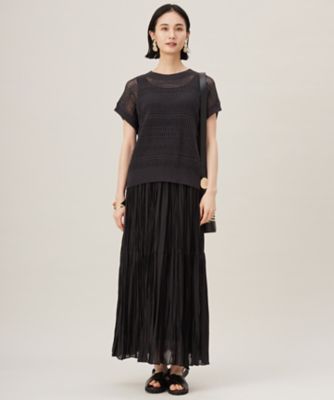 接触冷感・洗える】ハンドワッシャープリーツ スカート