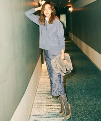 SHIHOさん着用】エンブロイダリー スカート