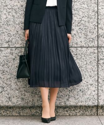 洗える】シャイニープリーツ スカート（SKWSCW0016） | 23区