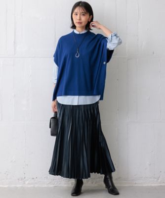 洗える】レザーライクプリーツ スカート（SKWSCW0306） | 23