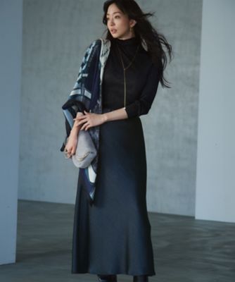 Oggi12月号掲載／洗える】ヴィンテージダブルサテン
