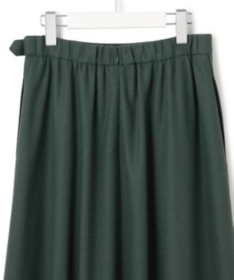 昨季 23区 32【洗える】ウールミルドジャージー タック スカート セット可能 洗える】ウールミルドジャージー タック スカート