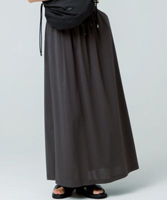 23区 S (Women/小さいサイズ)/ニジュウサンク エス 【WEB&一部店舗限定/接触冷感/洗える】ツイストコットンプレーティング スカート(SKWSGA0810)