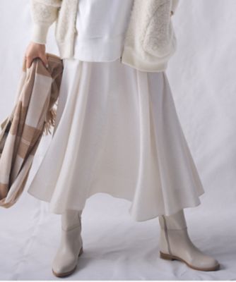 中村アンさん着用】ナイロンリヨセルワッシャー スカート（番号  