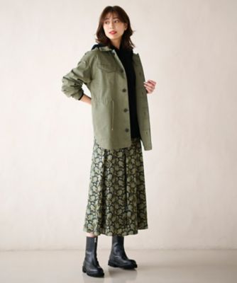 ＜23区 S (Women/小さいサイズ)＞【カタログ掲載】Ｒａｔｔｉ　ペイズリープリント　フレアスカート（ＳＫＷＳＮＡ０２０８）