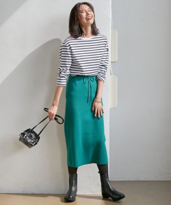 カタログ掲載】ヴィスコースストレッチ タイト スカート