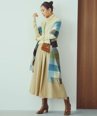 【 専用 】マットナイロンタフタ フレアスカート trim_ofcrs_item0aa78d18b28e11e