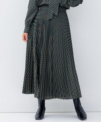 ERMANNO SCERVINO カモフラ プリーツスカート　X4363 ERMANNO SCERVINO カモフラ プリーツスカート X4363 - メルカリ