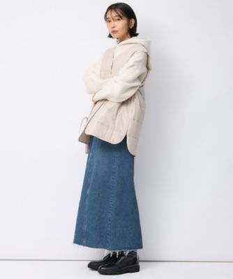 RED CARD TOKYO×23区】デニム Iライン スカート