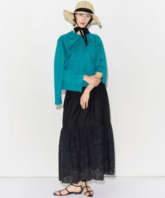 (美品)インポートロッサカットワークスカート春夏物2024定価89000円‼️ 美品)インポートロッサカットワークスカート春夏物2024定価89000円