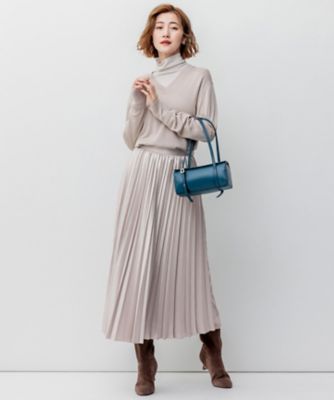 洗える】レザーライク プリーツスカート（SKWWSW0311） | 23