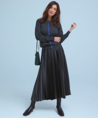 洗える】レザーライク プリーツスカート（SKWWSW0311） | 23