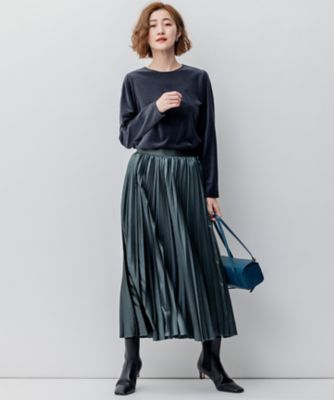 【洗える】レザーライク プリーツスカート スカート 「洗える」レザーライクプリーツ : ZOZOTOWN Yahoo!店 - 通販