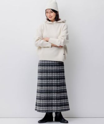 シャギーチェック スカート（SKWWSW0415） | 23区 L (Women