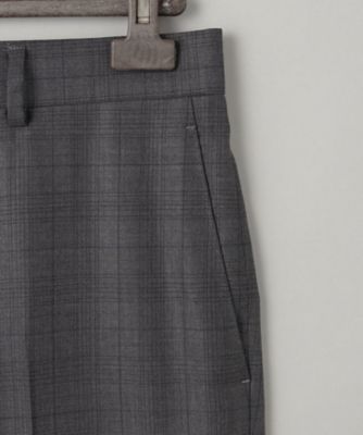 【Ｌｏｒｏ　Ｐｉａｎａ　Ｆａｂｒｉｃ】３６５　通年スーツ（グレーー×格子）（ＳＲＧＯＣＷ０４１５）
