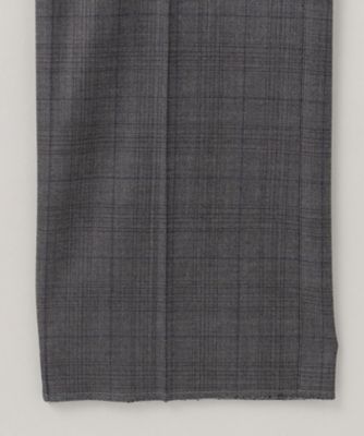 【Ｌｏｒｏ　Ｐｉａｎａ　Ｆａｂｒｉｃ】３６５　通年スーツ（グレーー×格子）（ＳＲＧＯＣＷ０４１５）