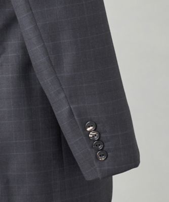ＷＥＢ＆一部店舗限定【ＤＯＲＭＥＵＩＬ／ドーメル】ＩＭＰＥＲＩＡＬＪＡＤＥ／インペリアルジェイド　通年スーツ（グレー×格子）（ＳＲＧＯＣＷ０