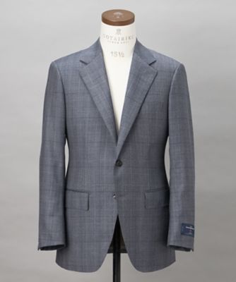 ZEGNA／ゼニア】エレクタ スーツ（サックスブルーチェック