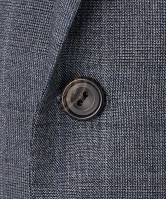 ZEGNA／ゼニア】エレクタ スーツ（サックスブルーチェック