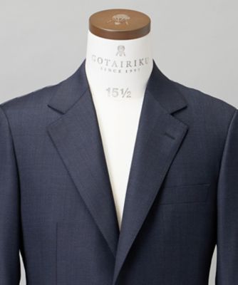 【値下】Loro Piana 三越伊勢丹スーツ 一部店舗限定】LORO PIANAネイビーマルチカラーチェック