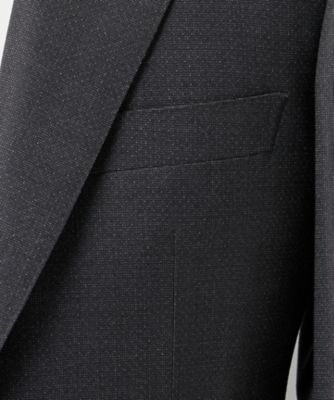 Loro Piana Fabric】365 通年スーツ（グレー×格子