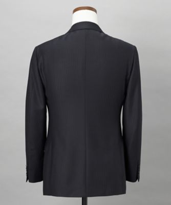 ZEGNA／ゼニア】TRAVELLER スーツ＿グレーストライプ
