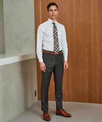 ZEGNA／ゼニア】TRAVELLER スーツ＿オリーブ
