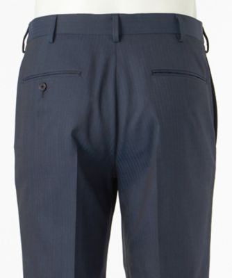【ＥＳＳＥＮＴＩＡＬ　ＣＬＯＴＨＩＮＧ】インディゴルック　マイクロヘリンボーン　スーツ（ＳＲＯＶＣＭ０１１４）