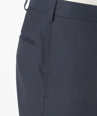 【ＥＳＳＥＮＴＩＡＬ　ＣＬＯＴＨＩＮＧ】インディゴルック　マイクロヘリンボーン　スーツ（ＳＲＯＶＣＭ０１１４）