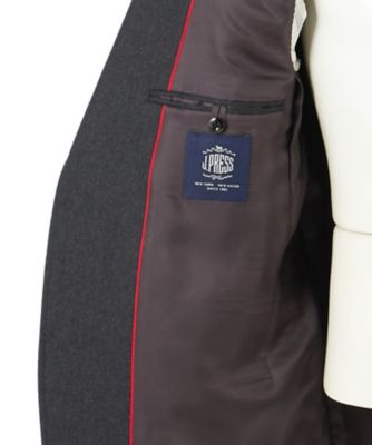 新品タグ付✨ジェイプレス　セットアップスーツ M ペピンメリノ定価8万　ブラック J.PRESS（J.プレス） セットアップ 「J.PRESS BASIC」PEPPIN MERINO