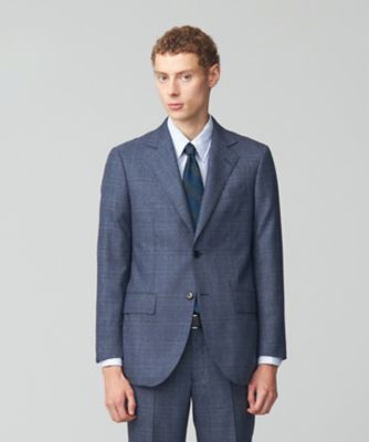 ＜J.PRESS (Men)＞【ＥＳＳＥＮＴＩＡＬ　ＣＬＯＴＨＩＮＧ】インプレッションチェック　スーツ（ＳＲＯＶＳＷ０２１１）